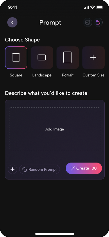 App Gallery Interface